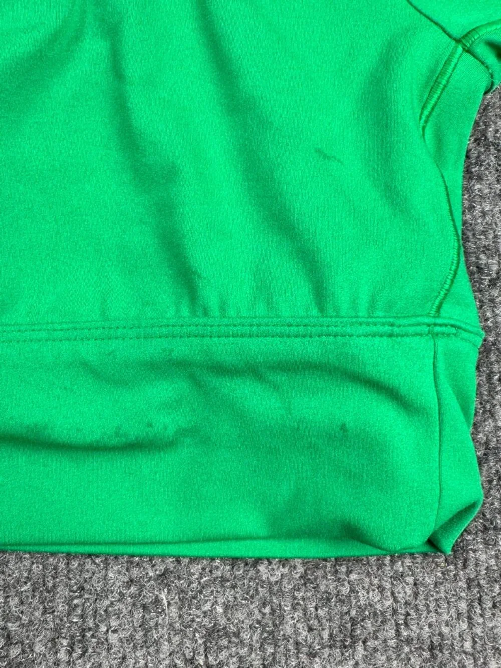 OFFLINE by Aerie Real Me Stretchable Fabric Long Sleeve Keyhole Crop Top Green S